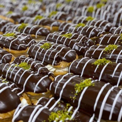 Çikolatalı Ekler (35-40 gr) (Donuk)